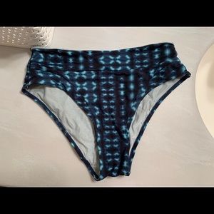 High waisted bikini bottoms